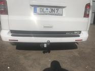Volkswagen T5 Caravelle 2004–2010 Bagkofangerbeskytter med ombuk (ABS-plast) Mat foto 3
