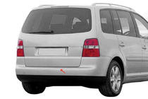 Volkswagen Touran 2003–2010 OmsaLine bagkofangerbeskytter (rustfrit stål) foto 3