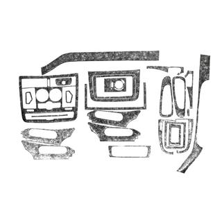 Instrumentbordlister (Meric, komplet sæt) Mercedes Vito W639 2004–2014 foto 2