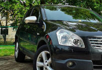 Nissan Qashqai 2007–2010 Krom spejlkapper (2 stk., plast) foto 2