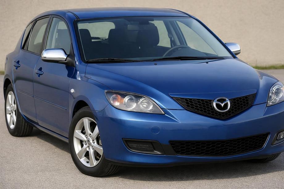 Mazda 3 2003–2009 Spejlkåber i rustfrit stål (2 stk.) Image