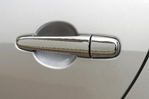 Mazda 3 2003–2009 Dørgrebsafdækninger (4 stk., rustfrit stål) foto 2