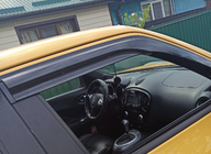 Nissan Juke 2010–2019 Vindafvisere til vinduer (4 stk., Sunplex Sport) foto 6