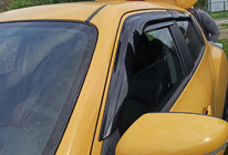 Nissan Juke 2010–2019 Vindafvisere til vinduer (4 stk., Sunplex Sport) foto 7