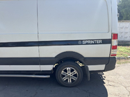 Volkswagen Crafter 2006–2016 Brede skærmforøgere (4 stk., sorte) foto 17