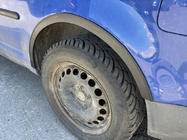 Volkswagen Caddy 2004–2010 Skærmkantslister (mat sort) foto 10
