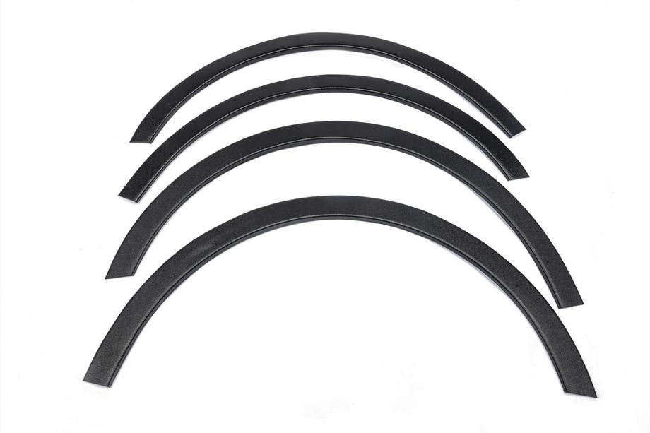 Volkswagen Caddy 2004–2010 Skærmkantslister (mat sort) Kort akselafstand, 2 skydedøre (plast) Foto 3