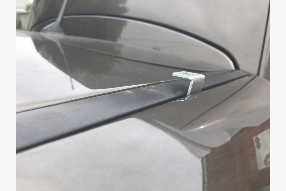 Nissan Qashqai 2014–2021 Tagrælinger Skyport Grey Foto 4