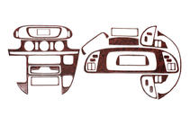 Mercedes Sprinter W901/902/903/904/905 1995–2006 (cdi, 2000-2006) Panelafdækninger til instrumentbord (Meric) Aluminium foto 1