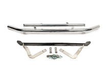 Volkswagen Caddy 2010–2015 Front dobbeltbøjle 60/48 mm i rustfrit stål foto 2