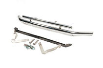 Volkswagen Caddy 2010–2015 Front dobbeltbøjle 60/48 mm i rustfrit stål foto 3