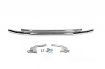 Volkswagen T5 2010–2015 Dobbelt frontbøjle 60/48 mm (rustfri stål) foto 2
