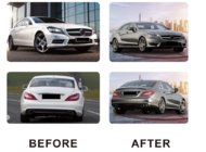 Mercedes CLS C218 2011–2018 AMG styling bodykit-sæt foto 3