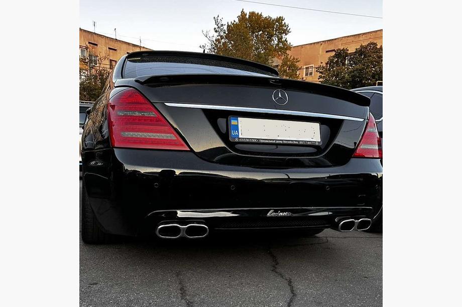 Mercedes S-Klasse W221 2005–2013 AMG S65 udstødningsenderør Foto 2