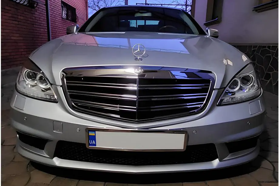 Mercedes S-Klasse W221 2005–2013 Forlygter facelift (sæt) Foto 2