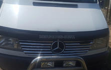 Mercedes Sprinter W901/902/903/904/905 1995–2006 Kølergrill-lister (1995-2000, 12 dele, rustfrit stål) foto 3