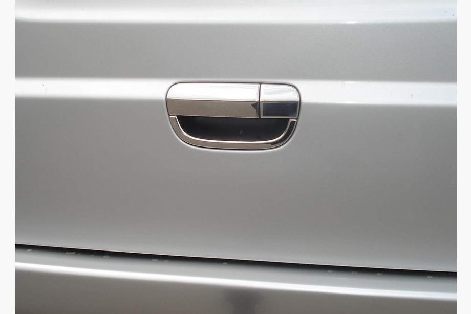 Mercedes Vito W639 2004–2014 Cover til bageste dørhåndtag (rustfrit stål) Carmos - Tyrkisk stål Image