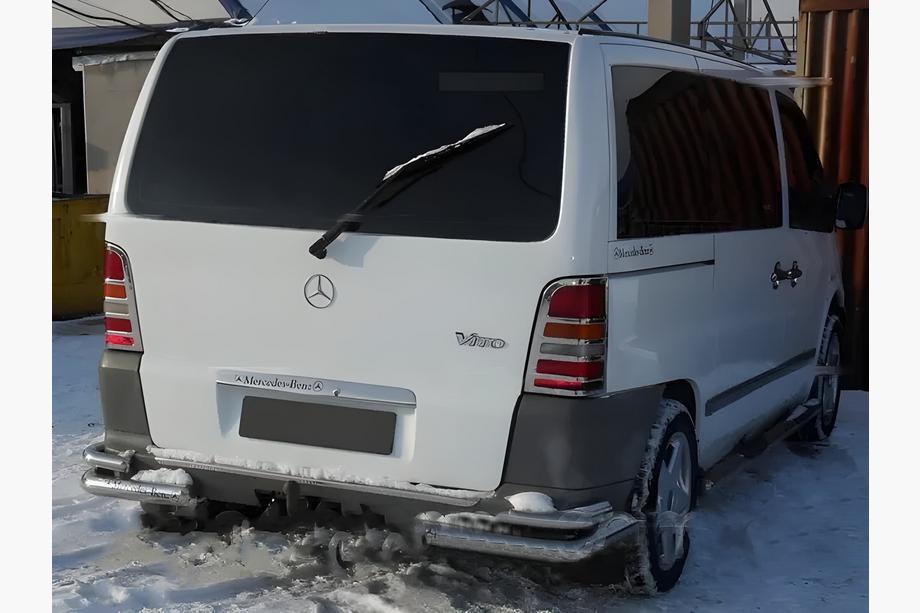 Mercedes Vito W638 1996–2003 Rustfri baglygteafdækninger (2 stk.) Image