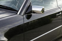 Mercedes E-klasse W124 1984–1997 Spejlkapper i rustfrit stål (2 stk.) foto 1