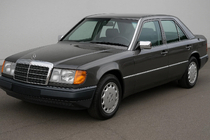 Mercedes E-klasse W124 1984–1997 Spejlkapper i rustfrit stål (2 stk.) foto 3