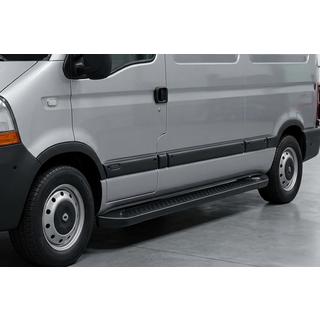 Allmond Black sidetrin (2 stk., aluminium) foto 1