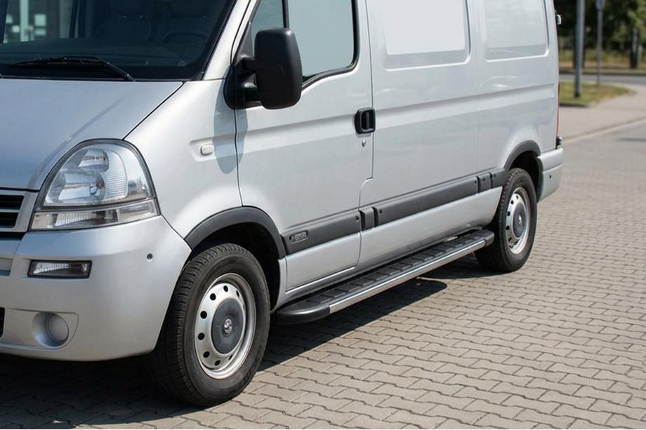 Nissan Interstar 2002–2010 Duru sidetrin (2 stk., aluminium) Image