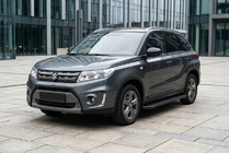 Suzuki Vitara 2015– Allmond Black sidetrin (2 stk., aluminium) foto 1