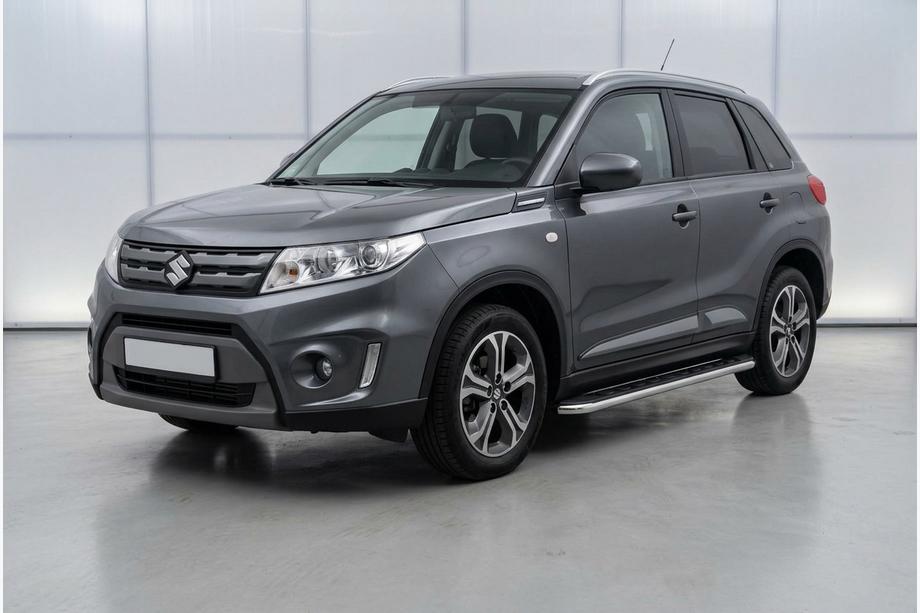 Suzuki Vitara 2015– Maydos V1 sidetrin (2 stk., aluminium ↗ rustfrit stål) Image
