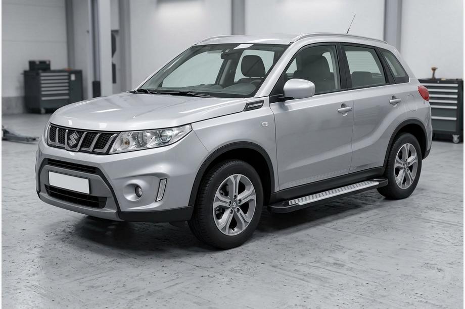 Suzuki Vitara 2015– Sidetrin Allmond Grey (2 stk., aluminium) Image