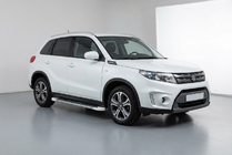 Suzuki Vitara 2015– Sidetrin Allmond White (2 stk., aluminium) foto 1
