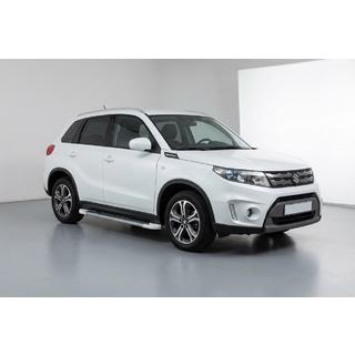 Sidetrin Allmond White (2 stk., aluminium) Suzuki Vitara 2015– foto 1
