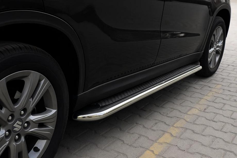 Suzuki Vitara 2015– Sidetrin Maydos V2 (2 stk., aluminium ↗ rustfrit stål) Image