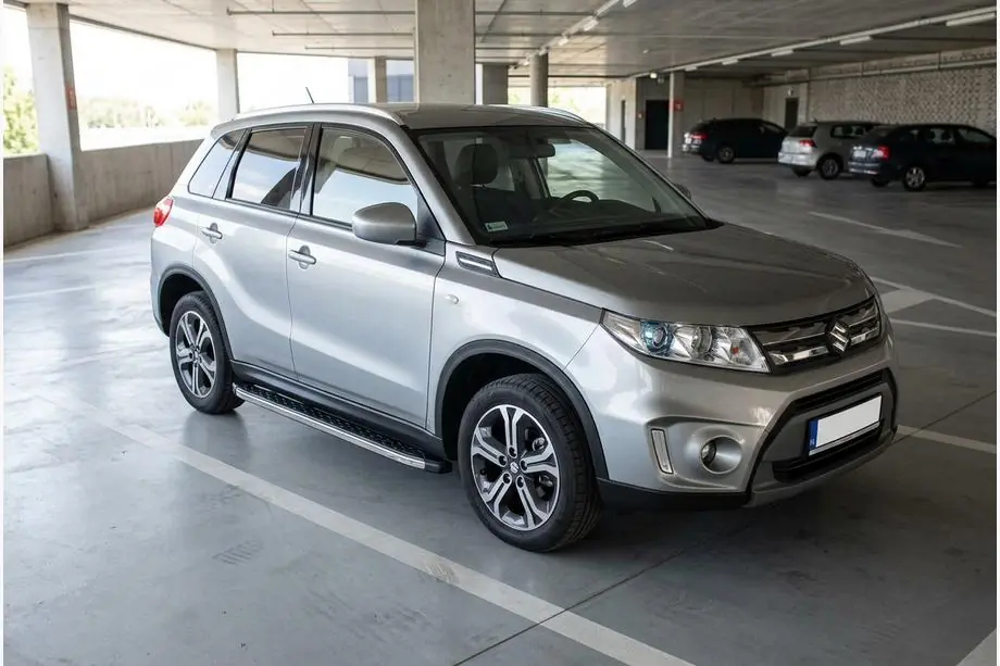 Suzuki Vitara 2015– BlackLine sidetrin (2 stk., aluminium) Image