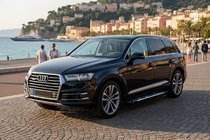 Audi Q7 2015–2026 Sunrise sidetrin (2 stk., aluminium) foto 1