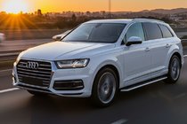 Audi Q7 2015–2026 Maydos V1 sidetrin (2 stk., aluminium ↗ rustfrit stål) foto 1