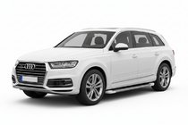 Audi Q7 2015–2026 Sidetrin Allmond White (2 stk., aluminium) foto 1