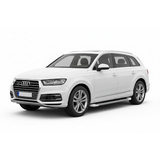 Sidetrin Allmond White (2 stk., aluminium) Audi Q7 2015–2026 foto 1