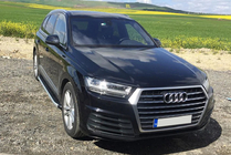 Audi Q7 2015–2026 Sidetrin Fullmond (2 stk., aluminium) foto 3