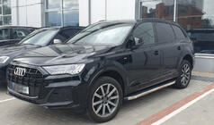 Audi Q7 2015–2026 BlackLine sidetrin (2 stk., aluminium) foto 1