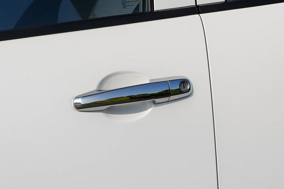 Mitsubishi L200 2006–2015 Dørgrebsdæksler (4 stk., rustfrit stål) OmsaLine - italiensk rustfrit stål Image