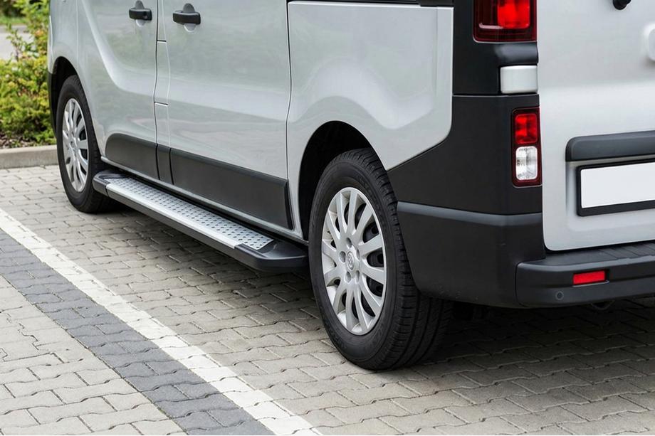 Fiat Talento 2016– Sidetrin Allmond Grey (2 stk., aluminium) Image