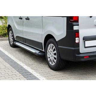 Sidetrin Allmond Grey (2 stk., aluminium) foto 1
