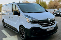Renault Trafic 2015– Allmond Black sidetrin (2 stk., aluminium) Lang akselafstand foto 5
