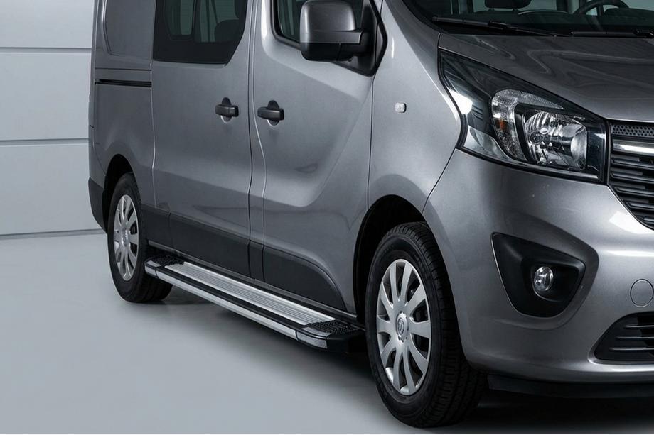 Renault Trafic 2015– Sidetrin Rainbow (2 stk., aluminium) Image