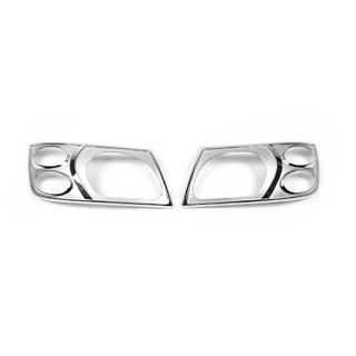 Krom forlygterammer (2001-2004, 2 stk.) Nissan Patrol Y61 1997–2011 foto 3
