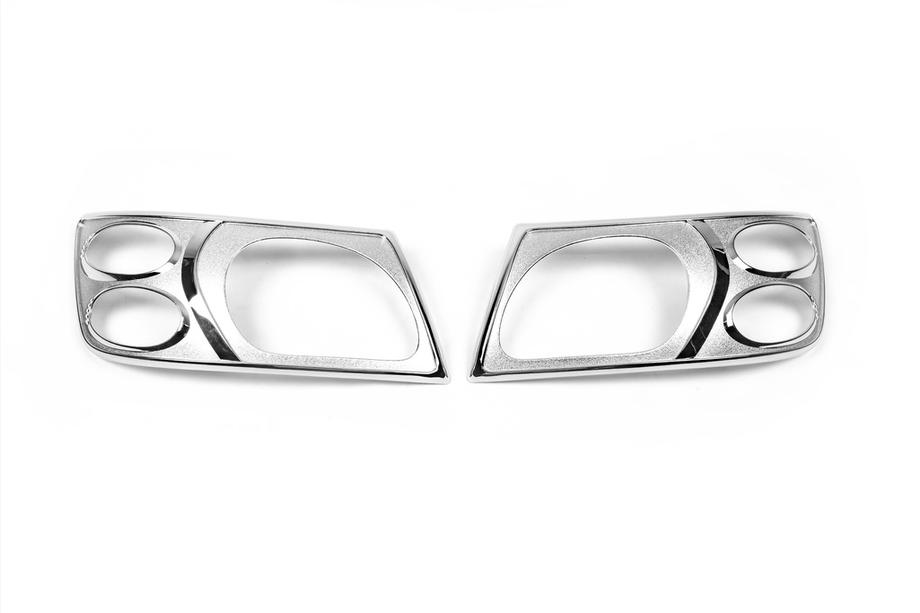 Nissan Patrol Y61 1997–2011 Krom forlygterammer (2001-2004, 2 stk.) Foto 3
