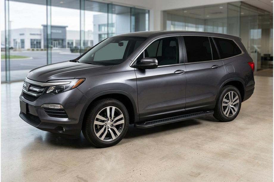Honda Pilot 2015–2022 Allmond Black sidetrin (2 stk., aluminium) Image