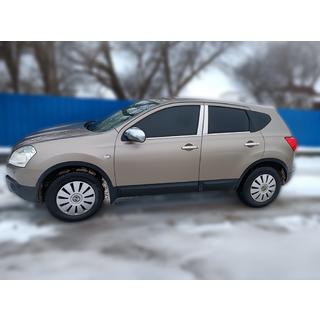 Krom dørstolpebeklædning (4 stk., rustfrit stål) Nissan Qashqai 2007–2010 foto 1