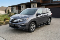 Honda Pilot 2015–2022 Sidetrin Bosphorus Black (2 stk., aluminium) foto 1