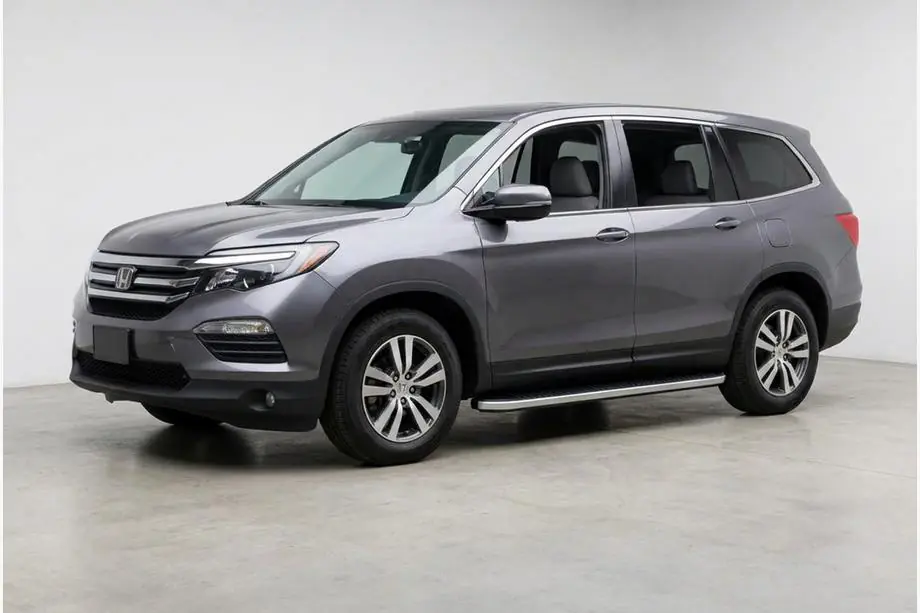 Honda Pilot 2015–2022 Sidetrin Tayga Grey (2 stk., aluminium) Image